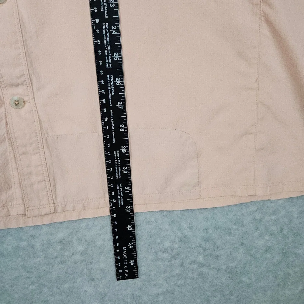 Simms (Men's 3XL) Pink Shirt Fishing Outdoor Guide Performance Vented Breathable